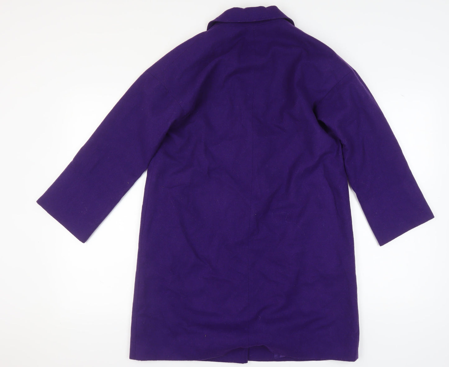 Womens UK Size 10 Helene Berman Purple Overcoat
