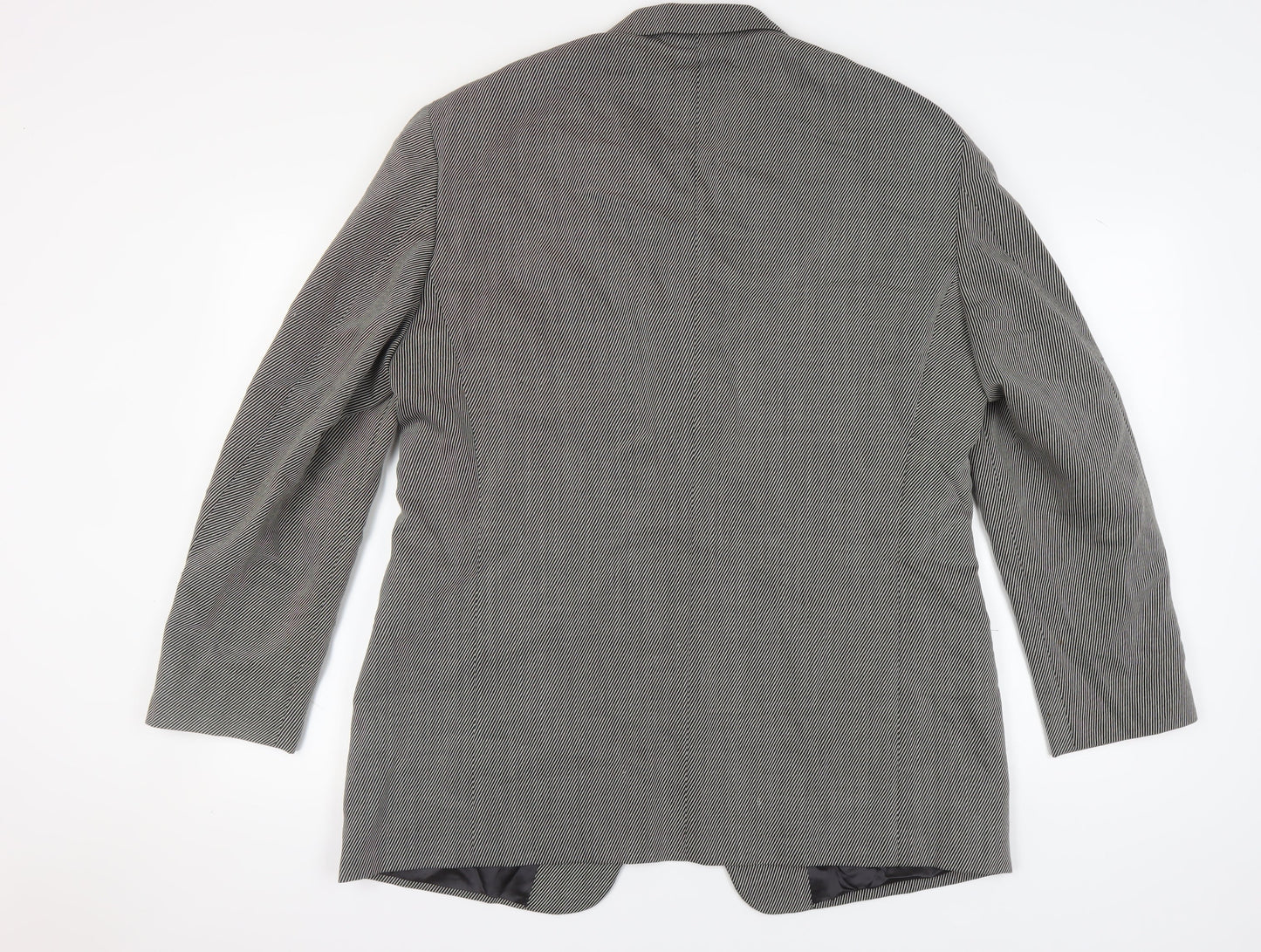 Pal Zileri Men's Grey Wool Blazer UK 44
