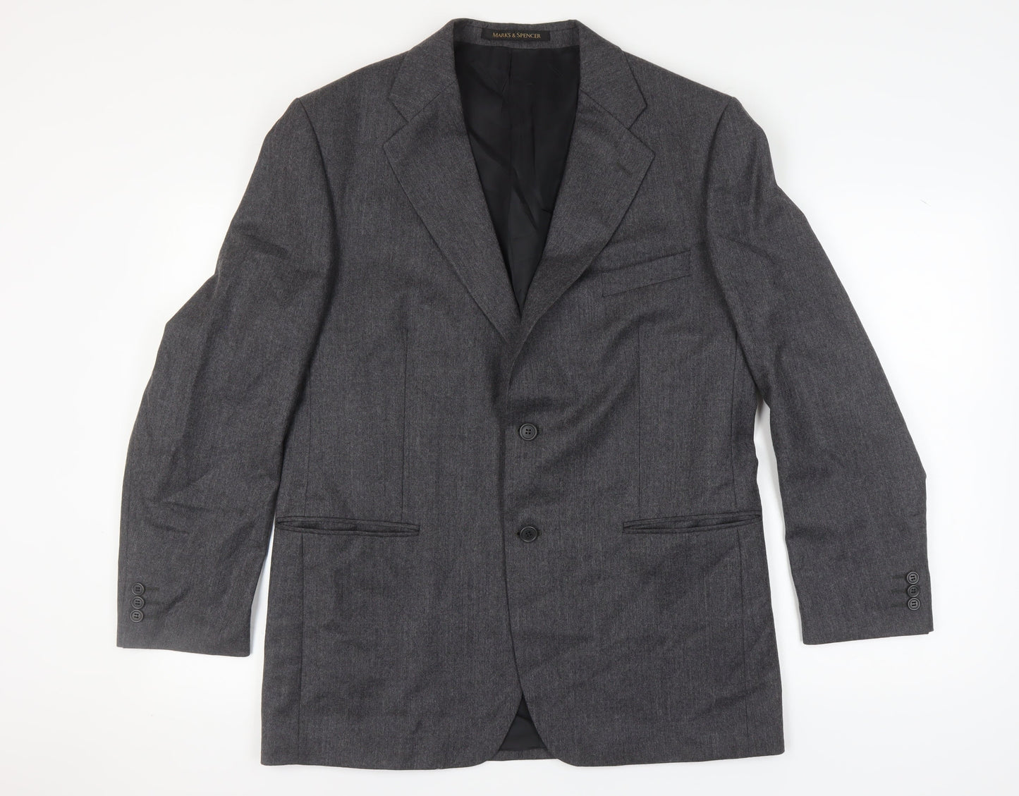 Mens UK Size 42 Marks and Spencer Regular Grey Suit Jacket