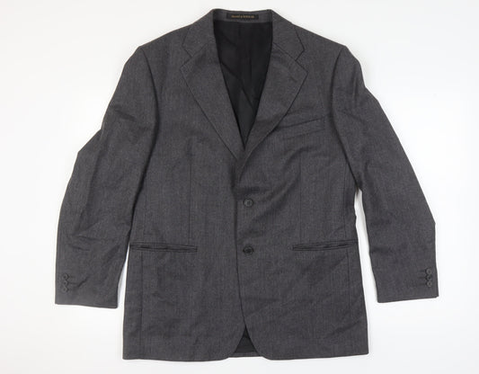 Mens UK Size 42 Marks and Spencer Regular Grey Suit Jacket
