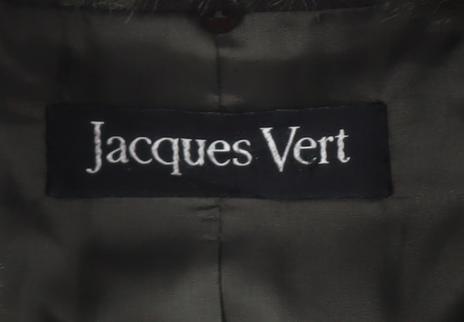 Jacques Vert Women’s Brown Fur Trim Formal Jacket