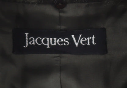 Jacques Vert Women’s Brown Fur Trim Formal Jacket