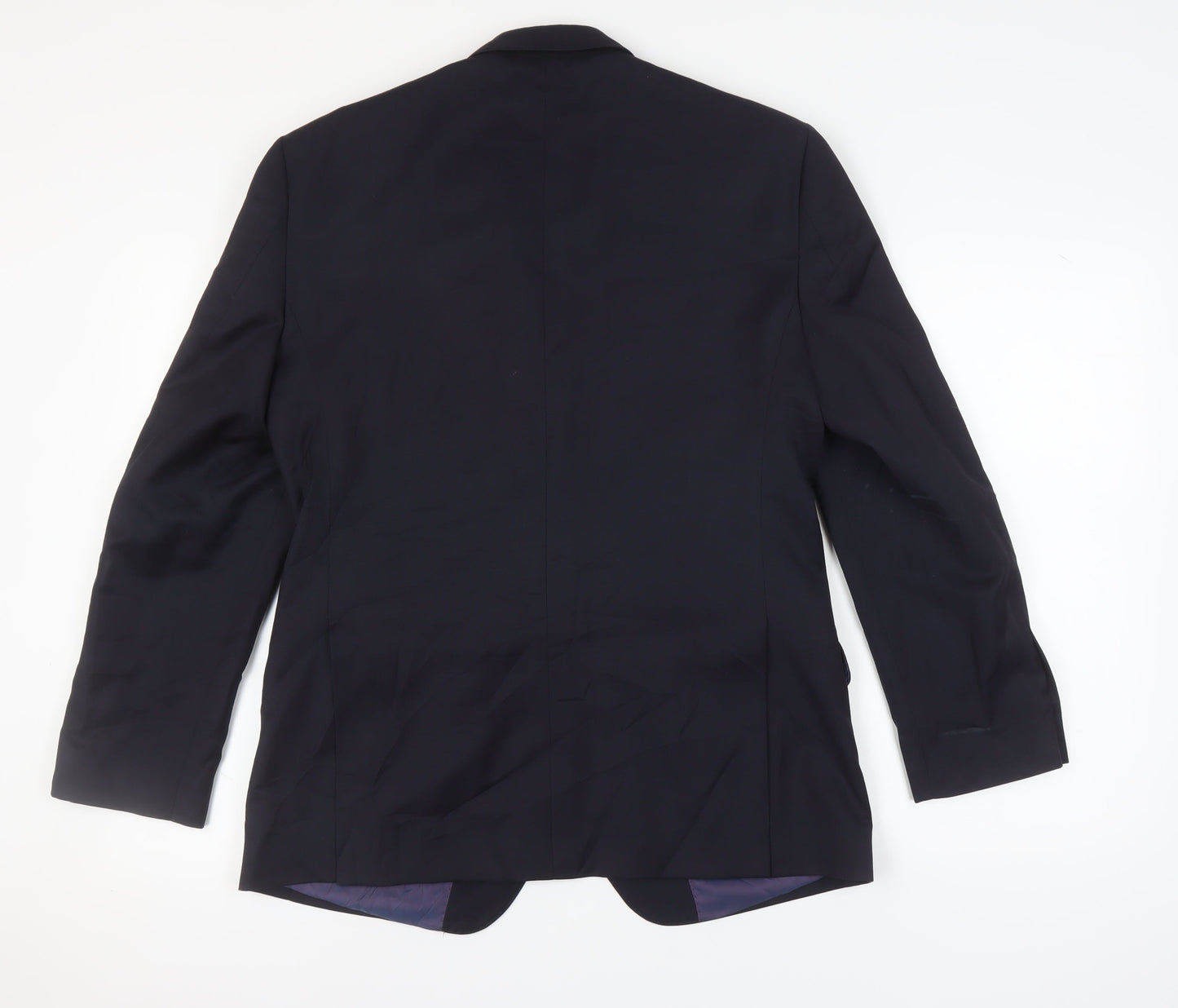 Mens UK Size 40 T.M.Lewin Regular Blue Suit Jacket