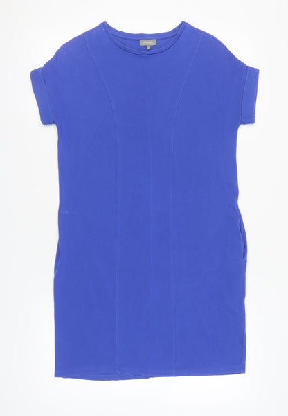 Jaeger Women's Blue Shift Dress S Casual