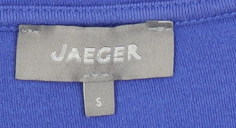 Jaeger Women's Blue Shift Dress S Casual