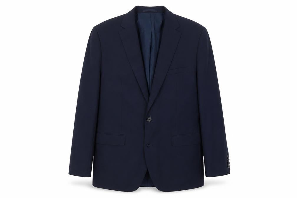 Mens UK Size 42 Moss 1851 Regular Blue Suit Jacket