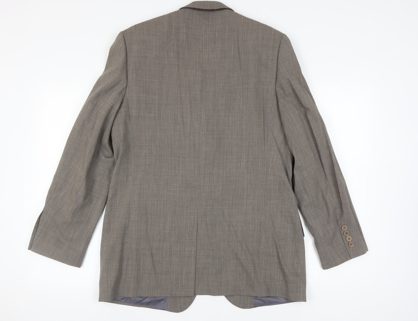 Mens UK Size 40 Ted Baker Regular Brown Suit Jacket