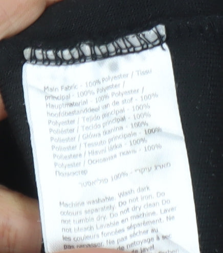 Regatta Women's Black 1/2 Zip Pullover Sweatshirt Size 20