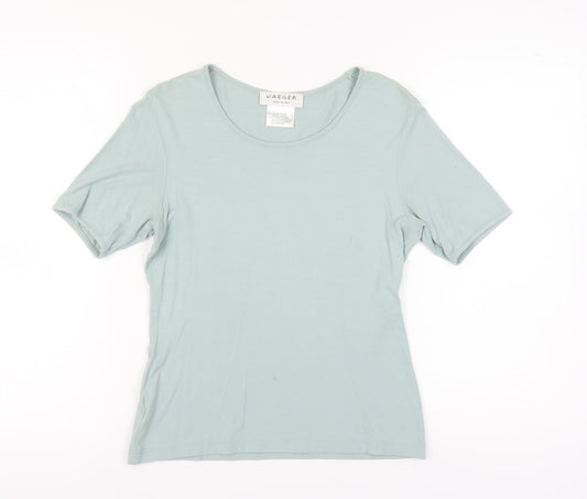 Jaeger Women's Blue 3XL T-Shirt, Casual Summer Wear