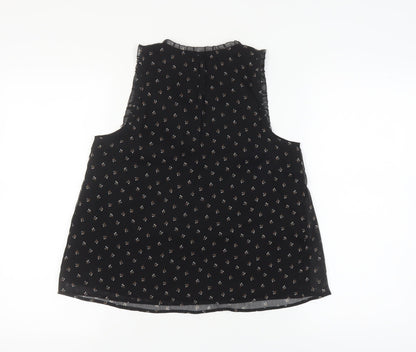 Abercrombie & Fitch Women's Black XS Floral Tank