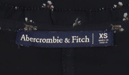Abercrombie & Fitch Women's Black XS Floral Tank