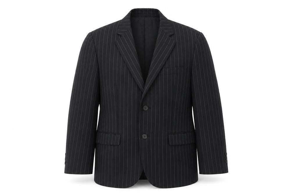 Mens UK Size 44 Aquascutum Regular Black Suit Jacket