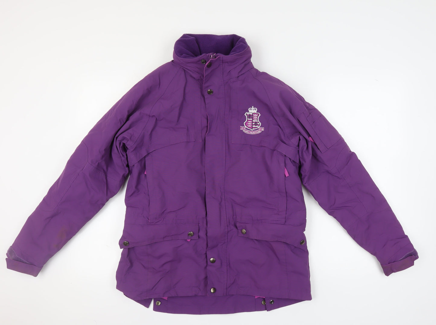Shires Women's Purple Windbreaker Jacket Size S