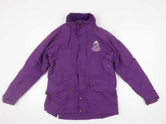 Shires Women's Purple Windbreaker Jacket Size S