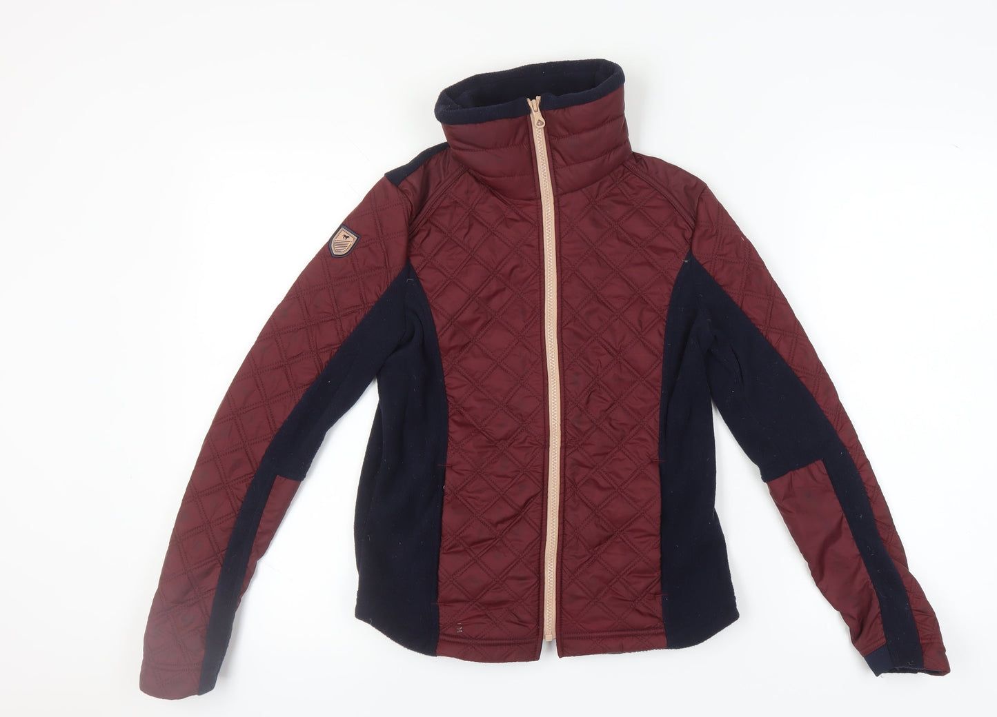 Fouganza Boys' Quilted Jacket, Multicolour, 12-13 Years