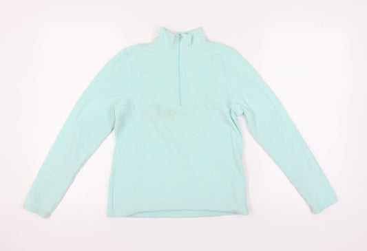 GAP Women's Blue High Neck Pullover Sweatshirt XS