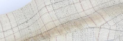 Gurtex Men's Beige Check Blazer, Size 40 Regular Fit