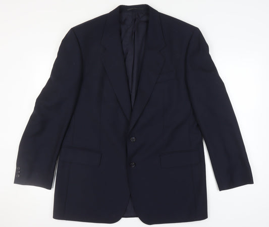 Mens UK Size 40 Baumler Regular Blue Suit Jacket
