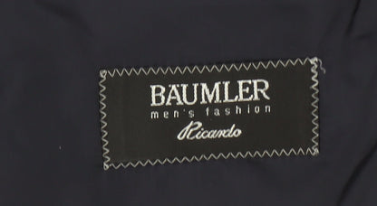 Mens UK Size 40 Baumler Regular Blue Suit Jacket