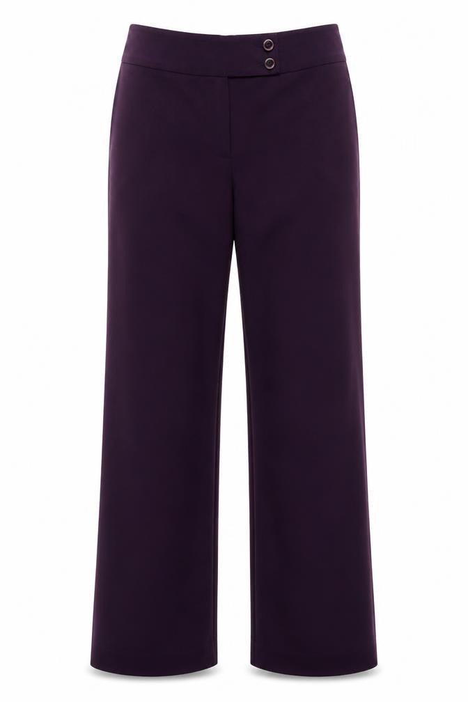 Womens UK Size 8 Planet Classic Fit  Purple Trousers