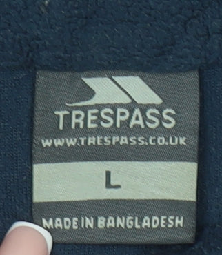 Trespass Men's Blue Pullover Fleece Sweatshirt L