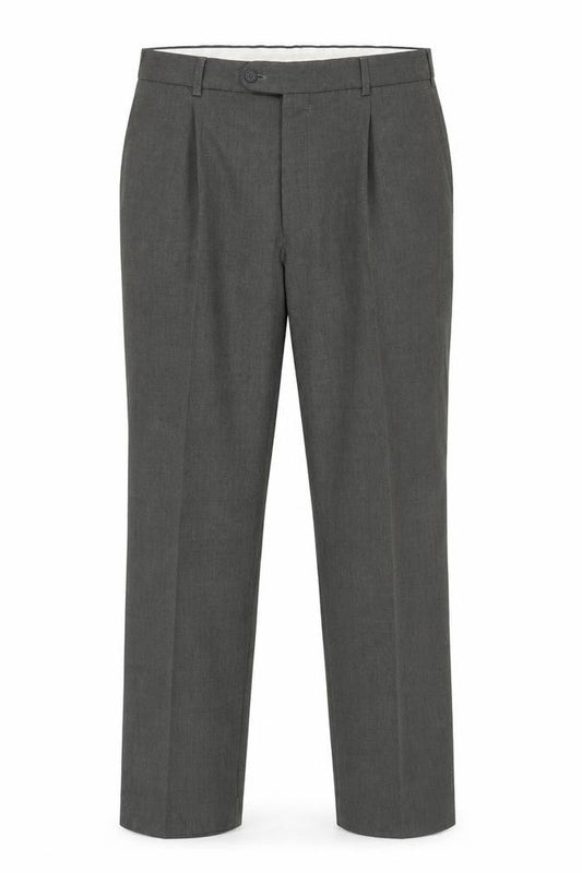 Mens UK Size 36 in Debenhams Regular Fit Workwear Grey Trousers