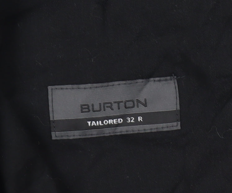 Burton Men's Black Regular Fit Trousers 32R