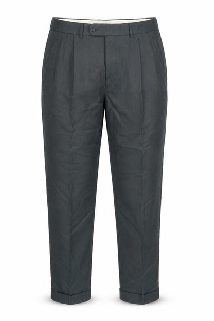 Unisex Adultss UK Size 34 Marks and Spencer Regular Fit Business Formal Blue Tro