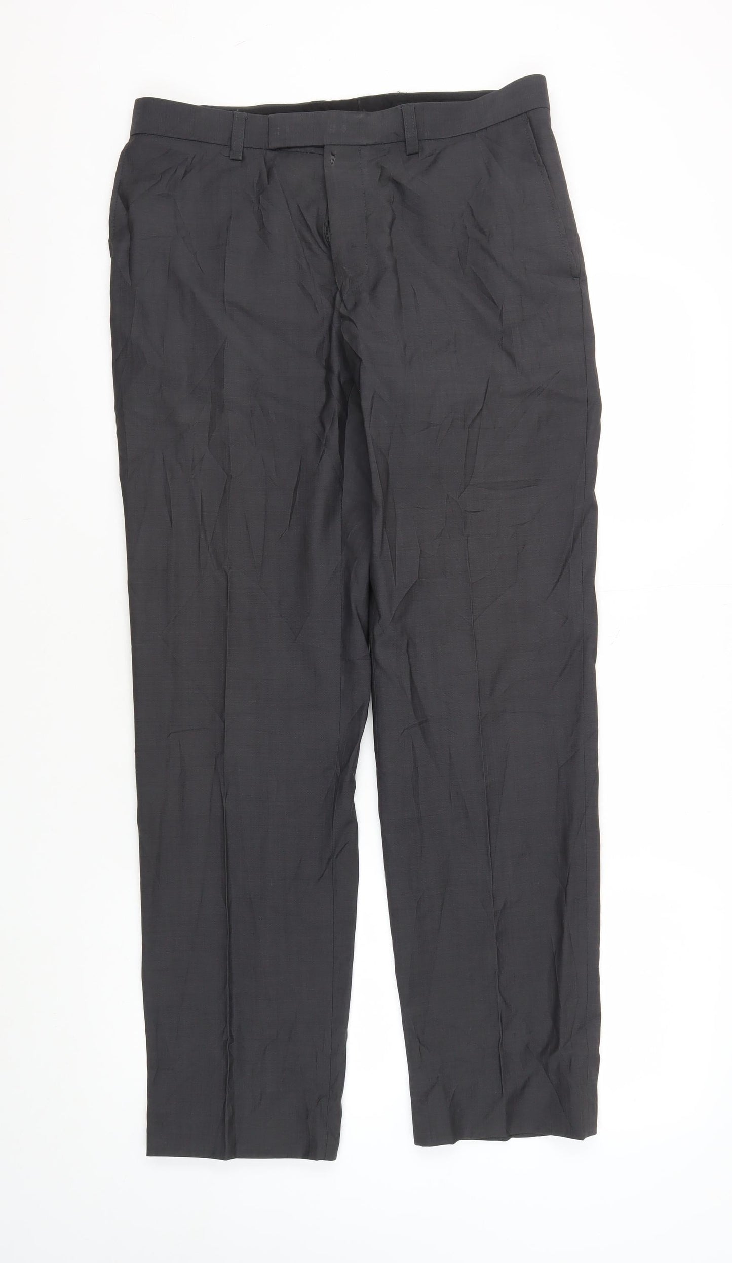 Marks and Spencer Men's Grey Dress Pants 34W