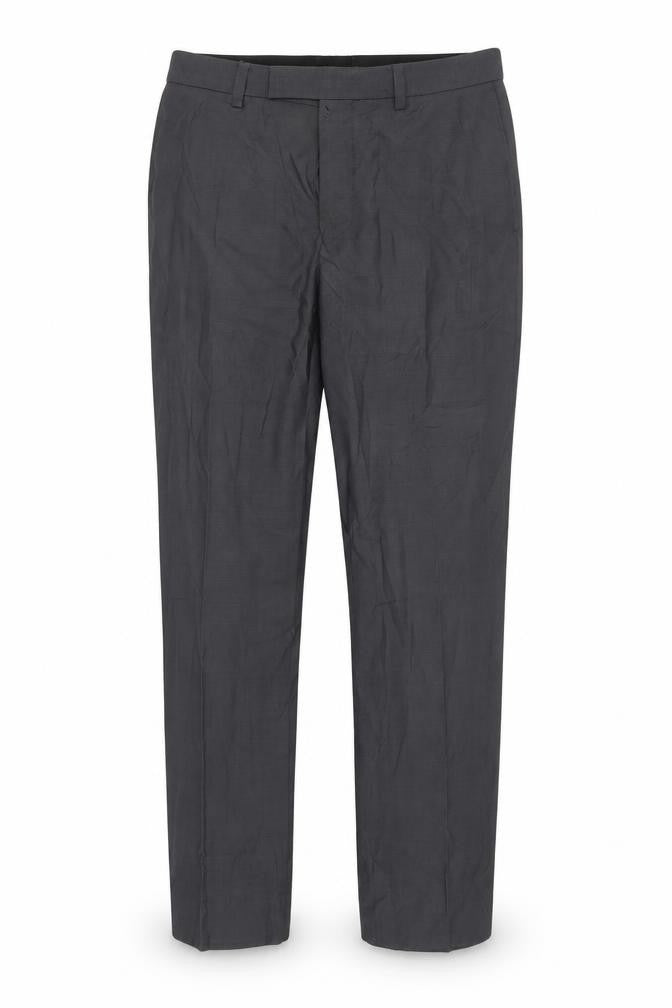 Mens UK Size 34W Marks and Spencer  Dress Pants Grey Trousers
