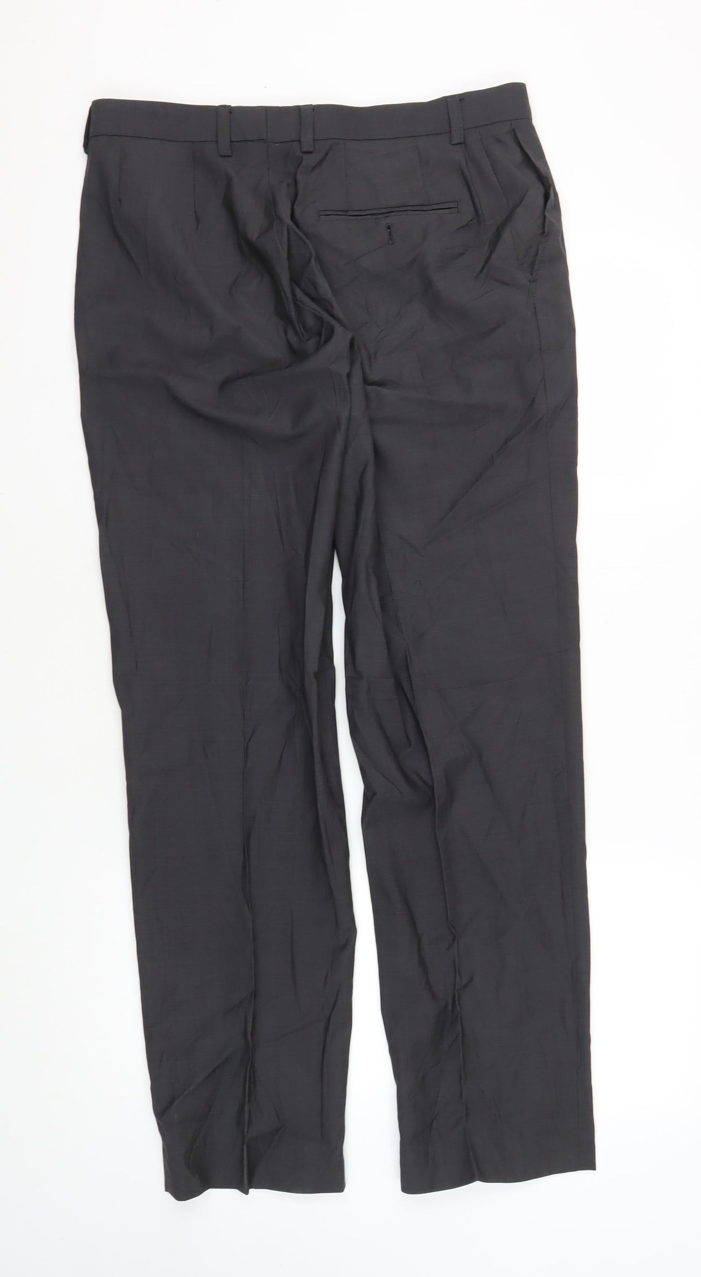 Marks and Spencer Men's Grey Dress Pants 34W
