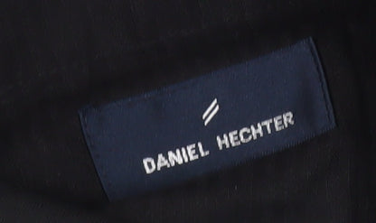 Mens UK Size 36 Daniel Hechter  Dress Pants Black Trousers