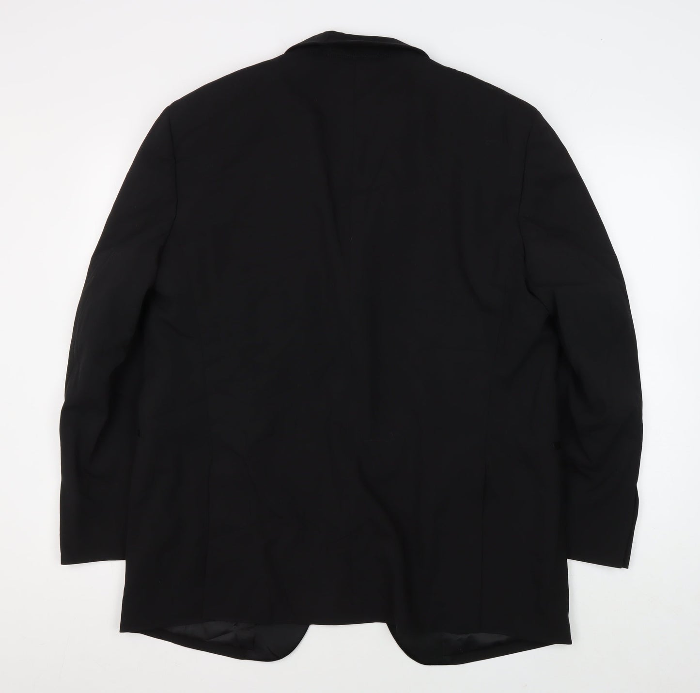 Mens UK Size 42 Moss Bros Regular Black Suit Tuxedo