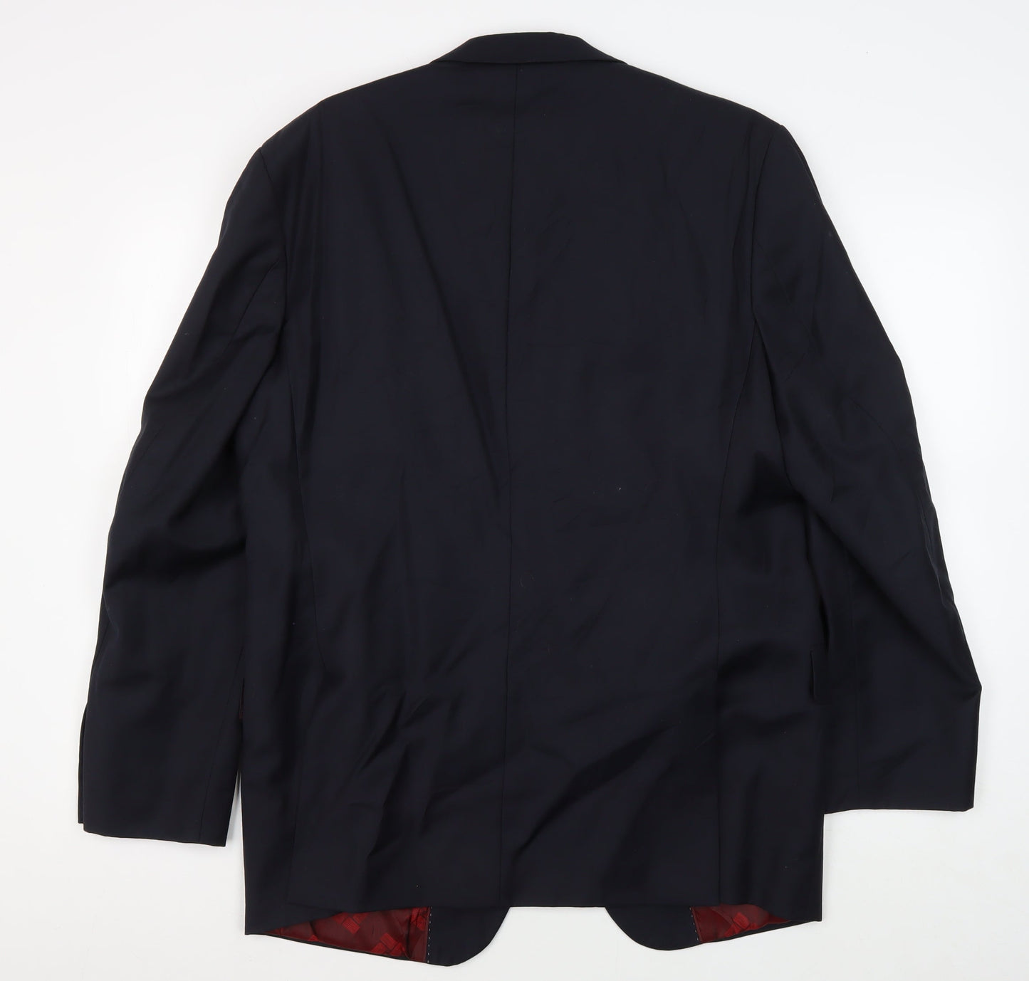 Mens UK Size 42 Pierre Cardin Regular Blue Suit Jacket