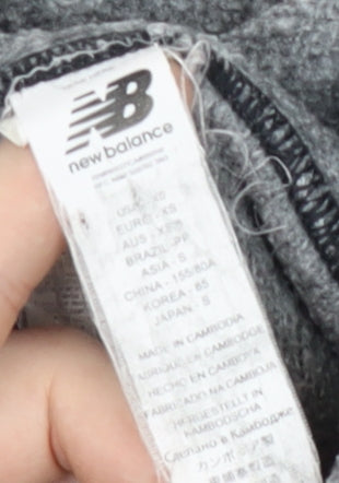 Mens UK Size XS New Balance Grey Pullover Sweatshirt