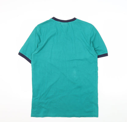 Mens UK Size S FILA Green  T-Shirt