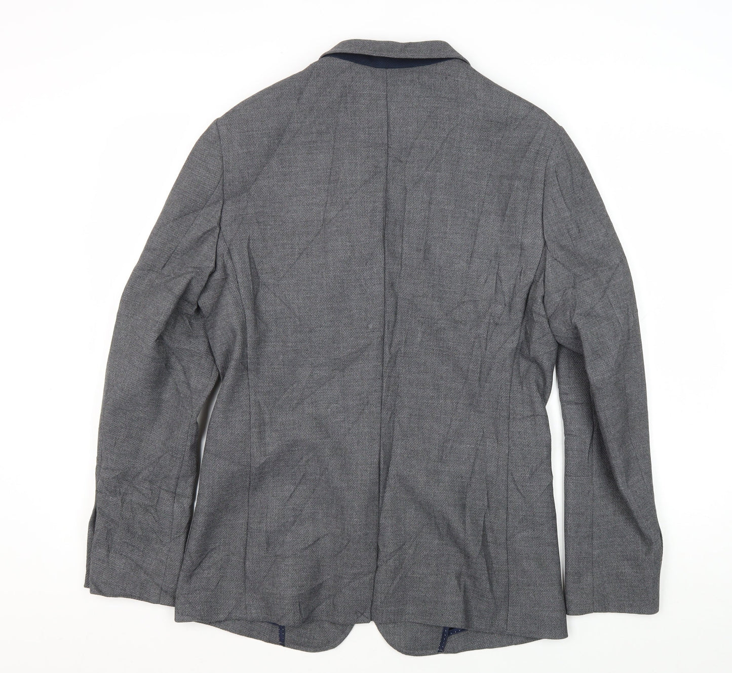 Mens UK Size 48 JACK & JONES Regular Grey Suit Jacket