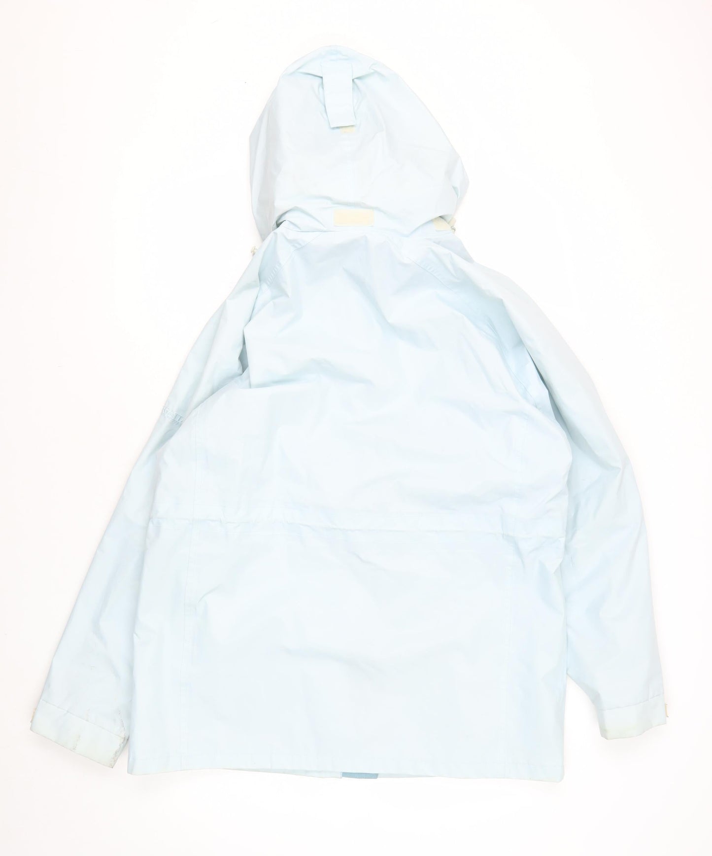 Regatta Women's Blue Hooded Rain Coat Size 12