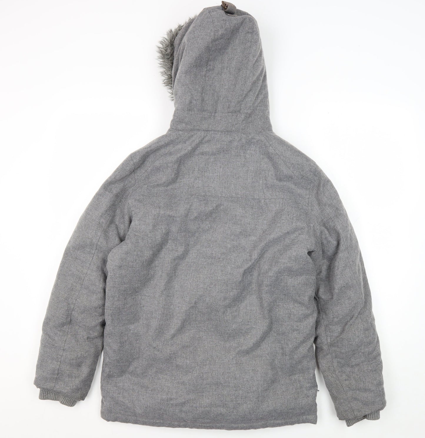 Next Boys Grey Parka Jacket 12 Years Winter