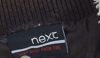 Next Brown Boys Parka Jacket 12-18 Months