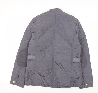 Mintie Girls Quilted Jacket, Size 11, Snap Closure
