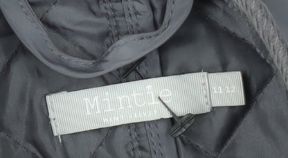 Mintie Girls Quilted Jacket, Size 11, Snap Closure