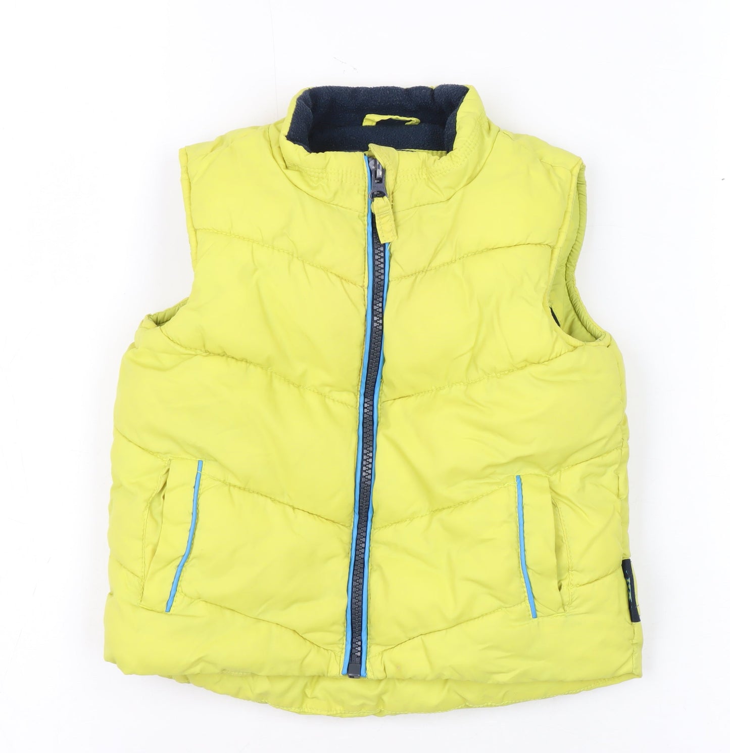 Next Yellow Puffer Jacket 12-18 Months Unisex Toddler