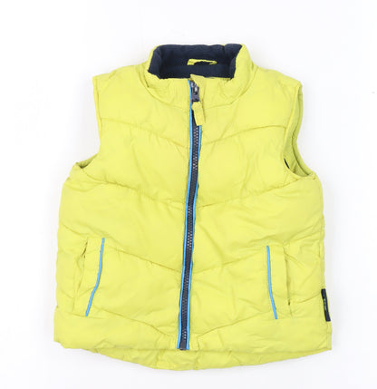 Next Yellow Puffer Jacket 12-18 Months Unisex Toddler