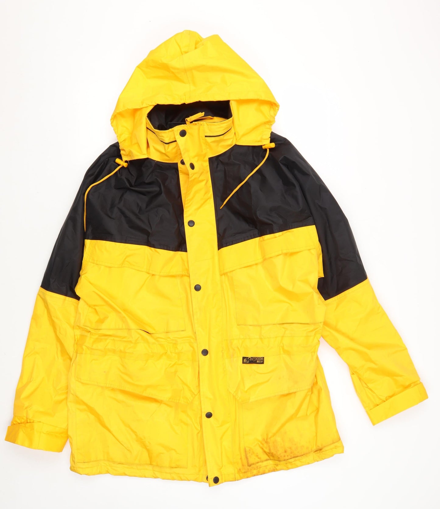 Mens UK Size M Outdoor Wear by RFM Yellow Rain Coat