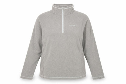 Front view of Craghoppers unisex grey pullover sweatshirt uk 20