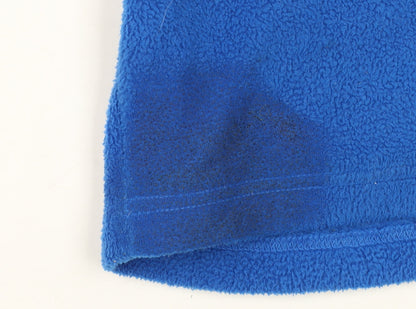 Ericsson Men's Blue Fleece 1/4 Zip Sweatshirt L