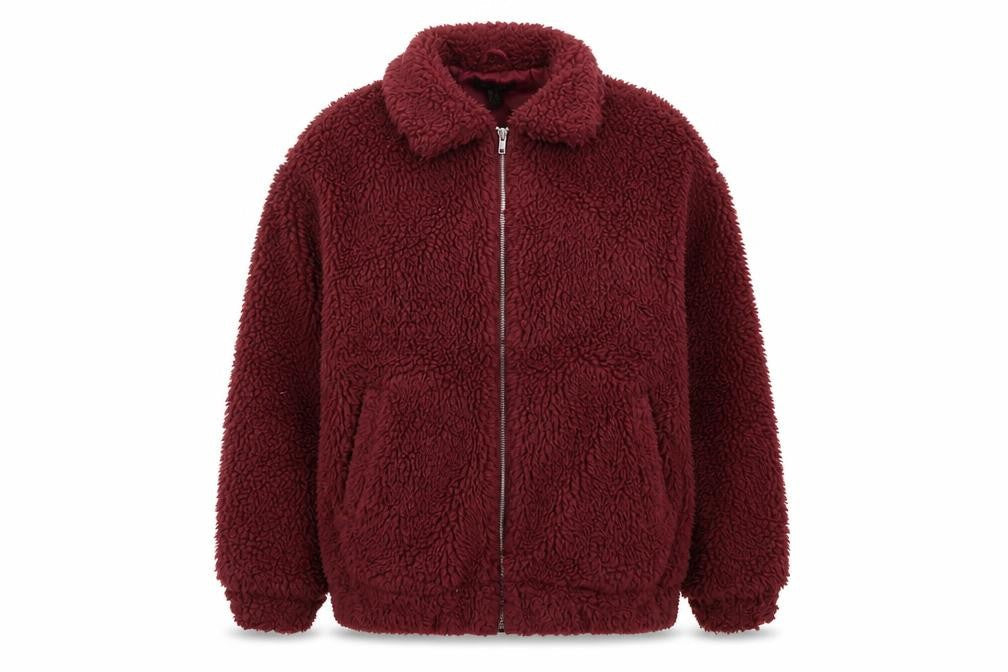 Womens UK Size 8 New Look Red Basic Jacket
