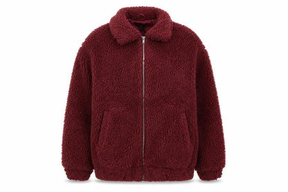 Womens UK Size 8 New Look Red Basic Jacket