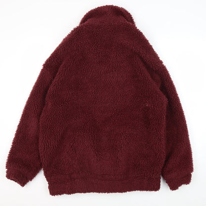 Womens UK Size 8 New Look Red Basic Jacket